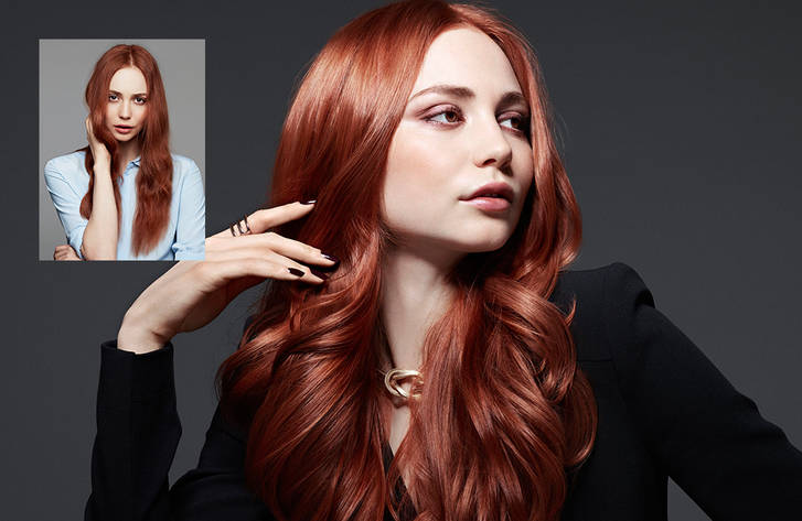 Redhead • Kerasilk Luxury Hair Care • Cosmo Hair & Beauty